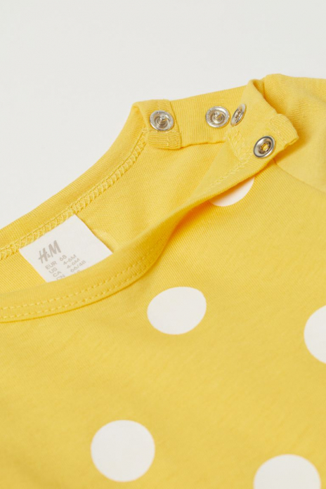 Плаття  для дівчинки H&amp;M 0778169005 086 см (12-18 months) жовтий 66414