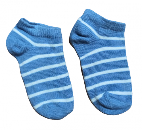 Шкарпетки 13-15   короткі для хлопчика H&amp;M BDO44365 синій 67080