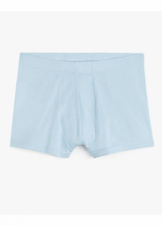 Труси -боксери однотонні для чоловіка H&M 0564310-061 36 / S блакитний  75972