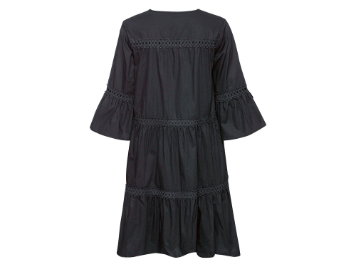 Сукня-плаття (звич.) рукав 3/4 для жінки Esmara 371372 34 / XS чорний  87294