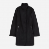Пальто з додаванням шерсті для жінки H&M 0661794-001 38 / M (EU) чорний  79829