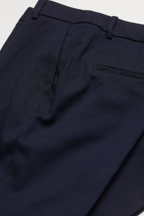 Штани облягаючі приталені слім для жінки H&amp;M 0568597007 34 / XS темно-синій 63456