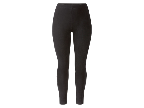 Лосини (звич.) бавовняні для жінки Esmara 370770 44 / XXL чорний  89119