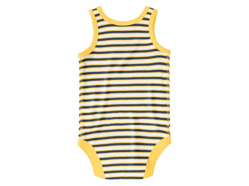 Боді бавовняний для хлопчика Lupilu 370937 086-92 см (12-24 months) жовтий  79620