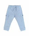 Спортивні штани двунитка для хлопчика Fagottino BDO74799 086 см (18-24 months) сірий  74799