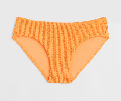 Плавки 134-140 см (8-10 years)   в рубчик для дівчинки H&M 1035100-005 помаранчевий 92103