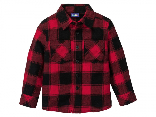 Рубашка  для хлопчика Lupilu 319250 104 см (3-4 years) червоний 66914