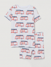 Піжама (футболка і шорти) для хлопчика H&M 0957038-001 104 см (3-4 years) Різнобарвний  80065