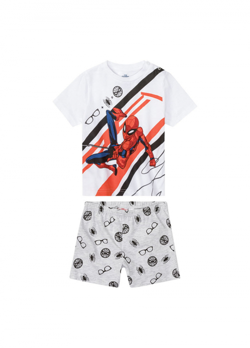 Піжама (футболка + шорти) для хлопчика Marvel 371169 098-104 см (2-4 years) білий  74232