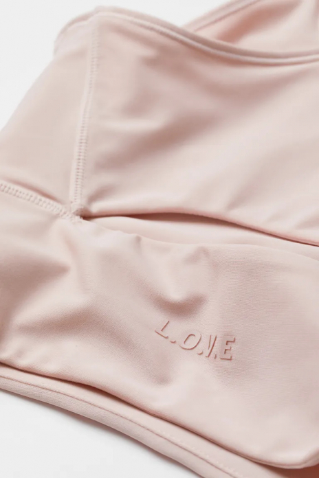 Спортивний топ борцівка для жінки H&amp;M 0838197-002 34 / XS рожевий  82501