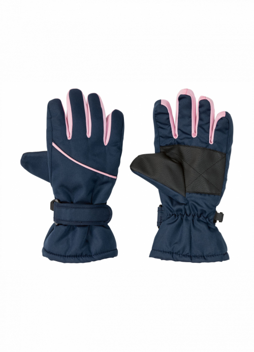 Перчатки  для дівчинки Crivit 363070 розмір перчаток 5 (7-9 years, 128-134 см) темно-синій 68613