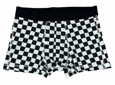 Труси -боксери для чоловіка H&M 1070262-026 38 / M чорно-білий  86664