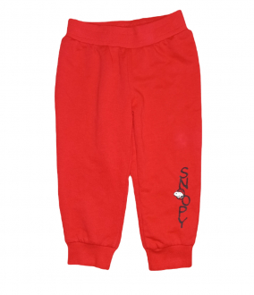 Спортивні штани    двунитка для хлопчика Disney 314613 098-104 см (2-4 years) червоний 72538
