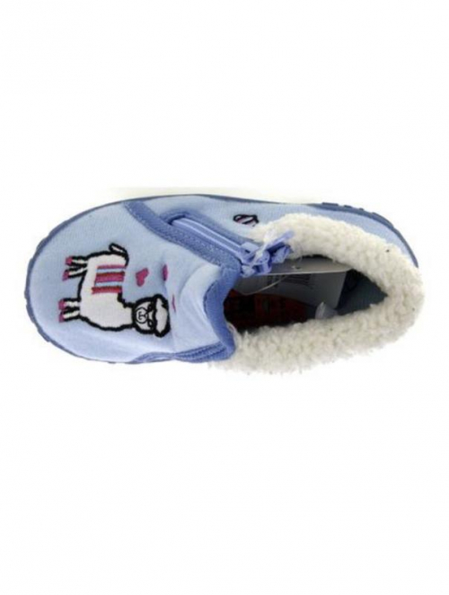 Текстильні капці  для дівчинки Lupilu 305736 розмір взуття 22 блакитний 67441