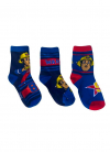 Шкарпетки 23-26   3 шт середньої довжини для хлопчика Disney 939341 Різнобарвний 69246