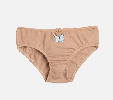 Трусики 122-128 см (6-8 years)   сліпи для дівчинки H&M 0530235-057 бежевий 90657