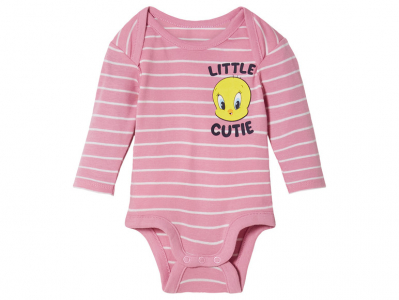 Боді (звич.) з довгими рукавами для дівчинки Disney 468578 074-80 см (6-12 months) рожевий  88983