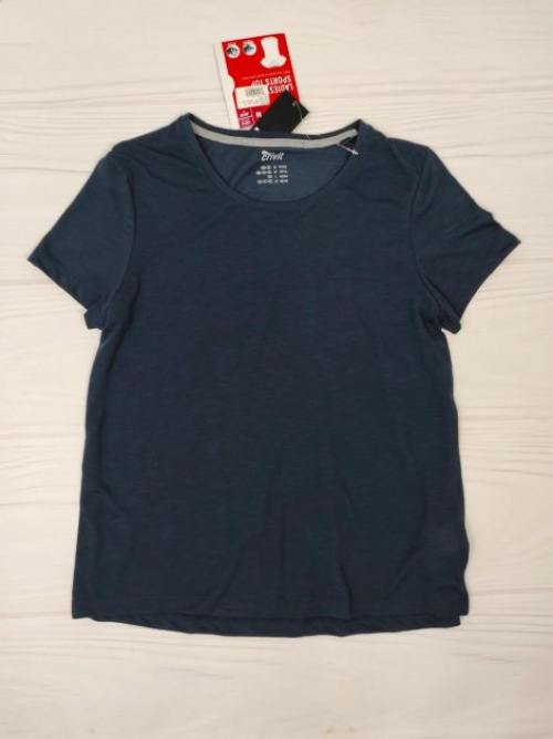 Спортивна футболка з швидковисихаючої тканини для жінки Crivit 319012 40 / L темно-синій 68792