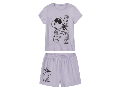 Піжама (футболка і шорти) для дівчинки Disney 406150 158-164 см (12-14 years) чорно-білий  79677