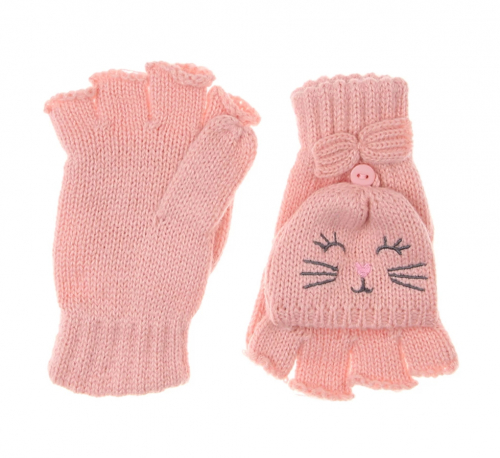 Перчатки  для дівчинки Cool Club CAG1935305 розмір перчаток 6 (8-10 years, 134-140 см) рожевий 66809
