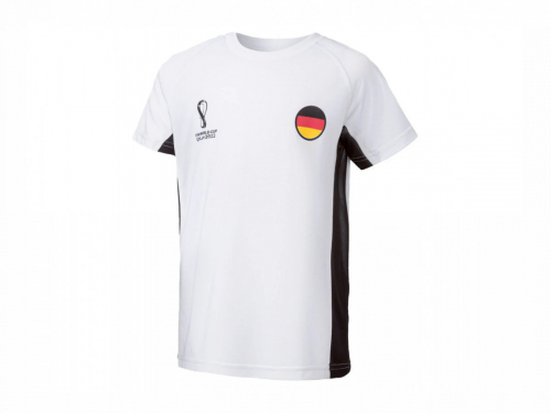 Спортивна футболка з швидковисихаючої тканини для хлопчика Lidl 419760 122-128 см (6-8 years) білий  75545