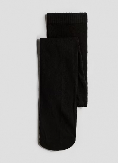 Колготки 110-116 см (4-6 years)   бавовняні для дівчинки H&amp;M 0293433055 чорний 56458