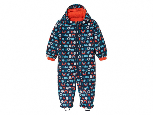 Теплий комбінезон 080 см (9-12 months)   мембранний (1500мм) для хлопчика Lupilu 427315 Різнобарвний 84320