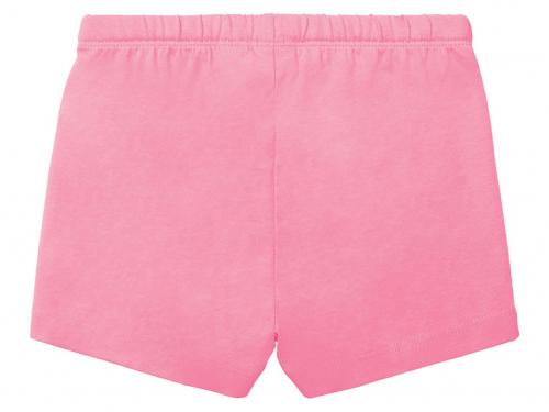 Шорти 086-92 см (12-24 months)   бавовняні трикотажні для дівчинки Lupilu 348810 рожевий 74172