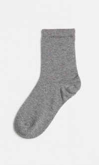 Шкарпетки 25-27   середньої довжини для хлопчика H&M 1060473-001 сірий 80990