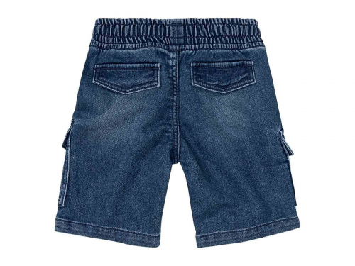 Шорти 098-104 см (2-4 years)   джинсові для хлопчика Lupilu 402336 темно-синій 81047