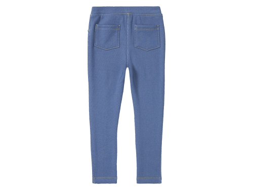 Джегінси 098-104 см (2-4 years)  Skinny на флісі для дівчинки Lupilu 426682 блакитний 88308