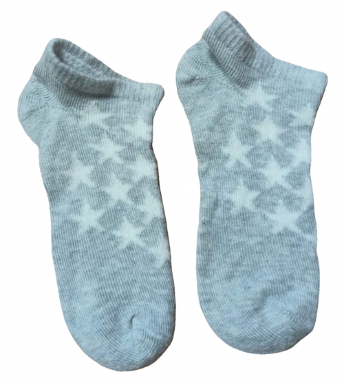 Шкарпетки короткі для хлопчика H&amp;M BDO44365-2 розмір взуття 22-24 (2-3 years) сірий 67097